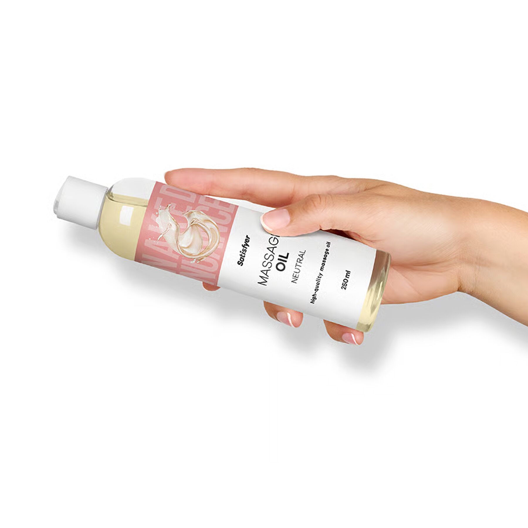 Розпродаж!!! Масажна олія Satisfyer Massage Oil Neutral 250 мл (термін 30.04.2027) - Зображення 6
