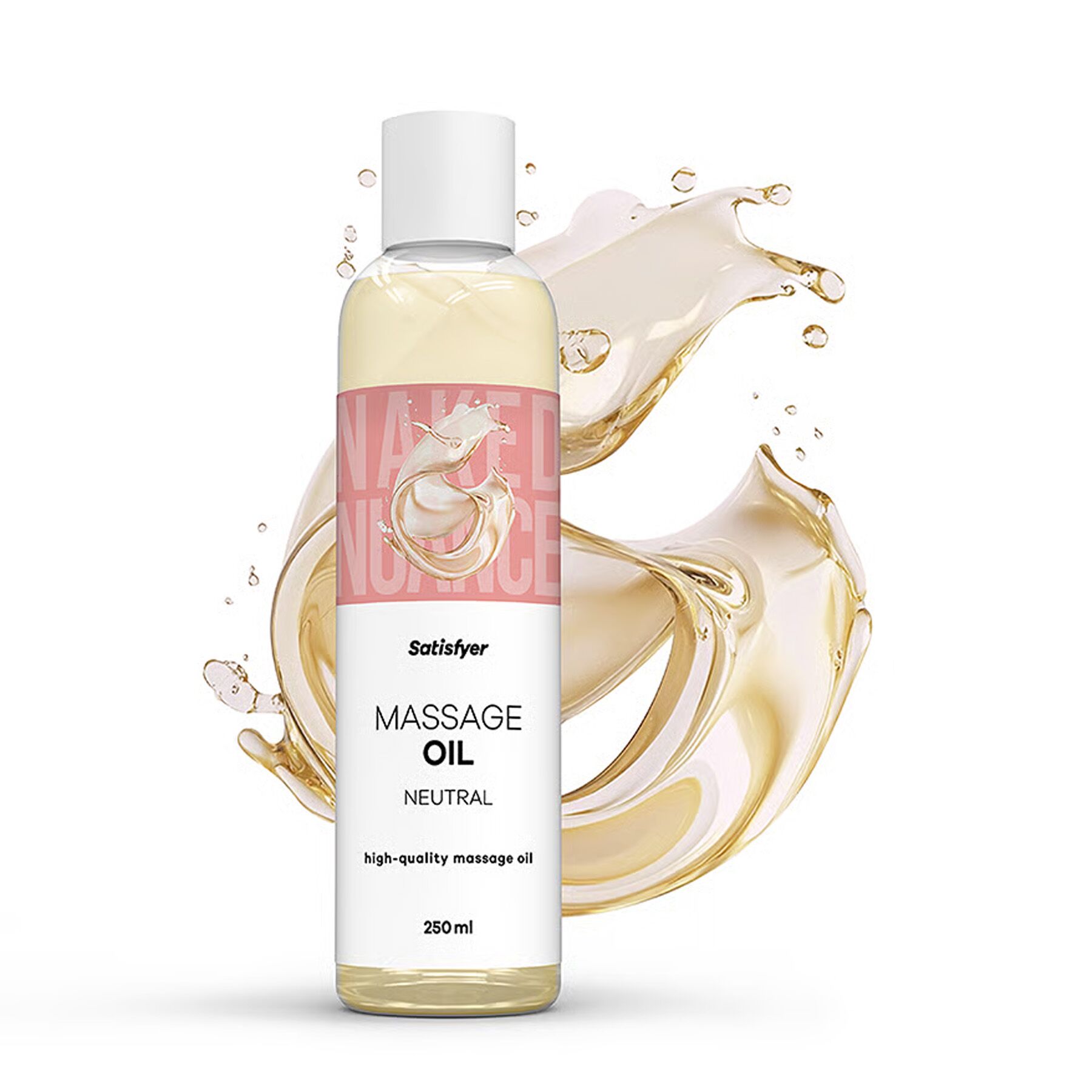 Розпродаж!!! Масажна олія Satisfyer Massage Oil Neutral 250 мл (термін 30.04.2027) - Зображення 2