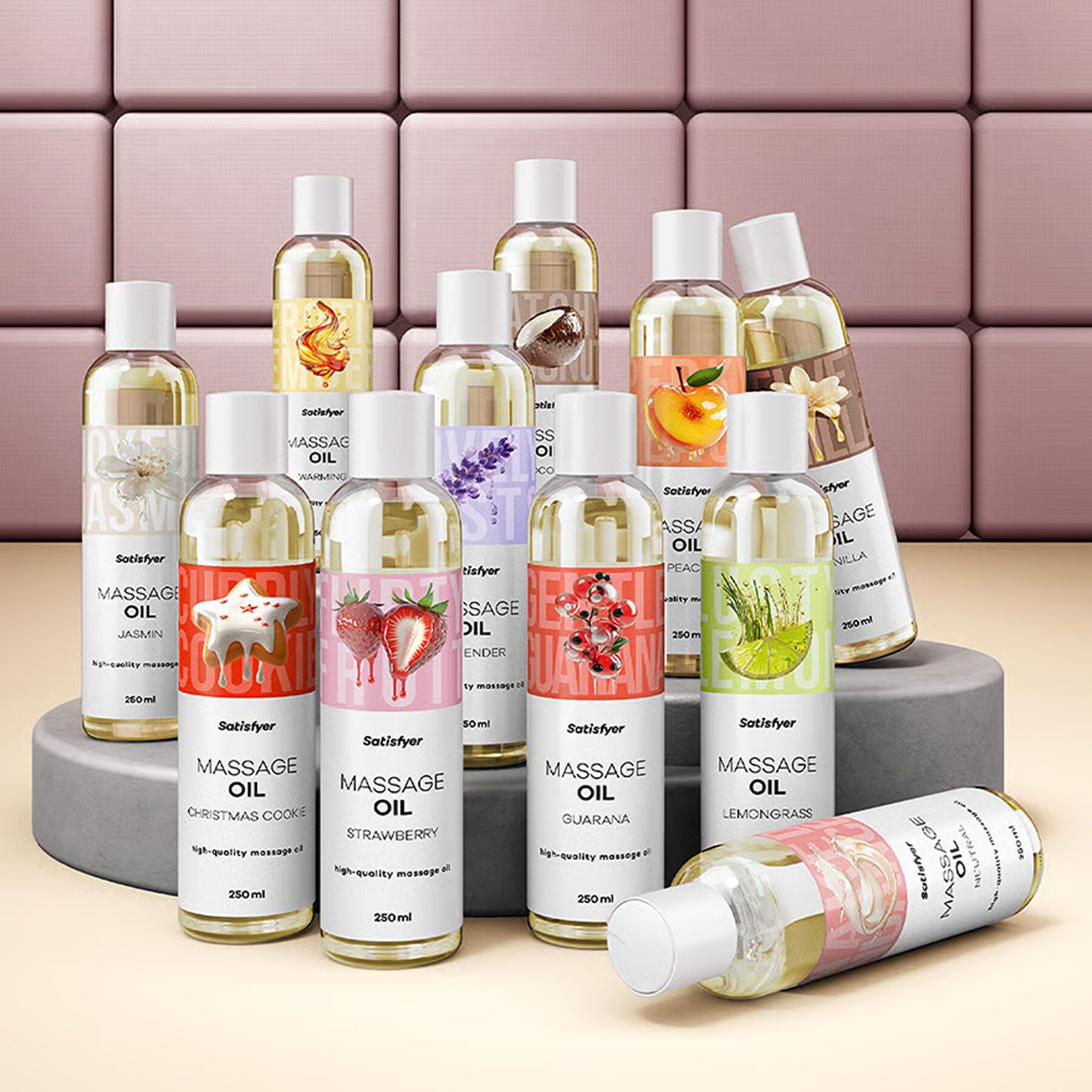 Розпродаж!!! Масажна олія Satisfyer Massage Oil Lemongrass 250 мл (термін 30.04.2027) - Зображення 9