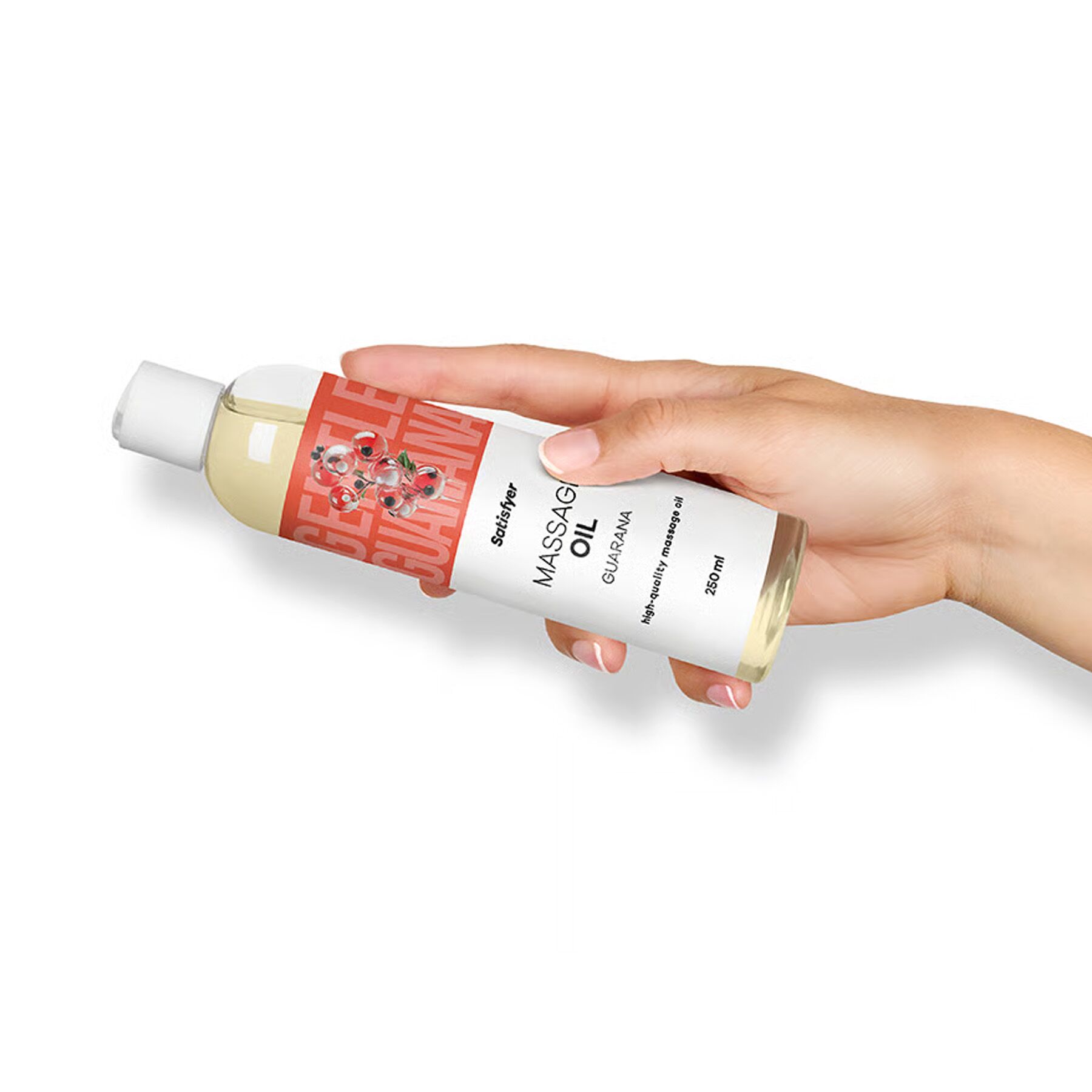 Розпродаж!!! Масажна олія Satisfyer Massage Oil Guarana 250 мл (термін 30.04.2027) - Зображення 6